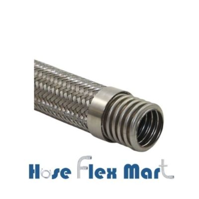 SS 321 Corrugated Flexible Hose with SS 304 Braid.