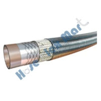 Smoothbore convoluted Teflon hose